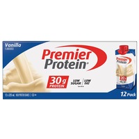 24 x Premier Protein Shake 30g Protein 325ml Drink Vanilla Flavour Low Sugar