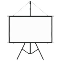 50 Inch Home Office Freestanding Tripod Projector Presentation Projection Screen