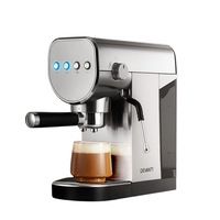 Coffee Machine Espresso Maker 20 Bar Milk Frother Cappuccino Latte Cafe