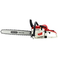 Petrol Chainsaw Commercial 52cc E-Start 20 Oregon Bar Pruning Chain Saw
