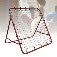 Football Kick Trainer Soccer Futsal Ball Rebound Net Kickback Pass Training 