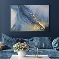 Abstract Alcohol Ink Canvas Wall Art