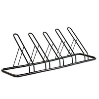 Velobici 1 - 5 Bike Floor Parking Rack Storage Stand Bicycle