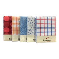 Quality Vinyl Flannel Back Tablecloth 140cm x 180cm