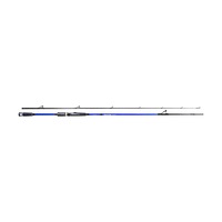 Wilson Blue Steel 2 Piece Fishing Rod - Metallic Blue Spin Rod