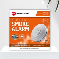 Red Smoke Alarms R10 - 10 year lithium battery stand-alone ( Not interconnectable ) photoelectric smoke alarm.