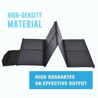 12V 380W Folding Solar Mat Black Silicon Blanket Flexible Solar Panel Kit