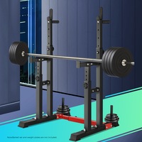 Finex Squat Rack Adjustable Barbell Rack Bench Press Weight Lifting Home Gym Equipment