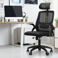 Oikiture Mesh Office Chair Executive Fabric Gaming Seat Racing Computer