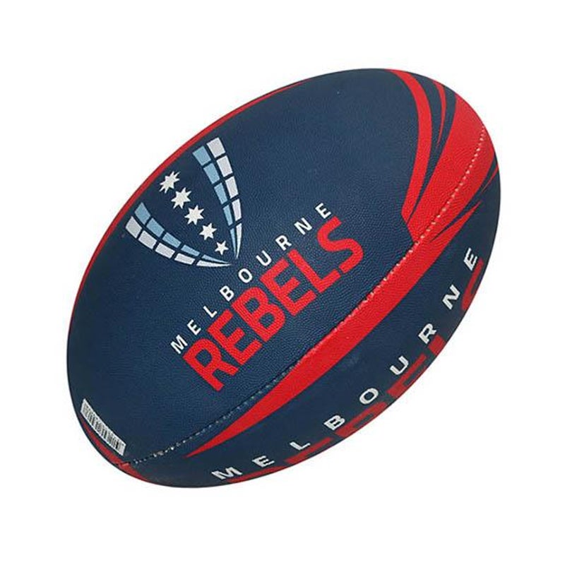 Gilbert Super Rugby Supporter Ball Rebels – Navy Size 5