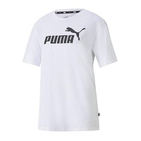 Puma Essentials Logo Boyfriend Tee Womens