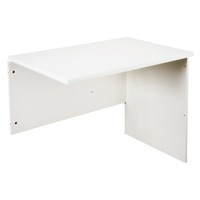 Rapidline Rapid Vibe Desk Return W900 x D600 x H730mm All White