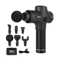 BIG+ Muscle Massage Gun Deep Tissue, 30 Speed Levels with 6 Massage Heads, Electric Handheld Percussion Massage Gun, LED Touch Display