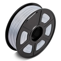 PLA 3D Filament 1.75mm Sliver 1KG/Roll