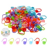 50/100/200Pcs Knitting Accessories Weave Crochet Locking Stitch Markers Tool