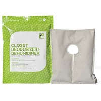 Closet Deodorizer & Dehumidifier w/ Natural Bamboo Charcoal(130 g)