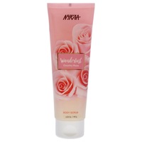 Nykaa Naturals Wanderlust Body Scrub - Country Rose For Women 4.93 oz Scrub