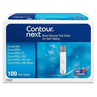 Contour Next Blood Glucose Test Strips 100