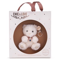 Chic & Love - Bailey Bear Bag Charm & Necklace September - Gift Set