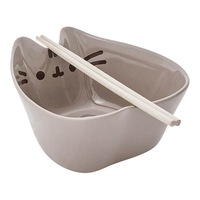 Pusheen - Classic Bowl with Chopsticks - Pop Culture Stoneware