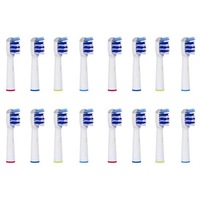Compatible Toothbrush Replacement Heads - 16 Heads - Trizone