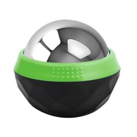 Cryosphere Cold Massage Roller Ball - Black with Green