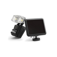 Solar Powered Motion Sensor Dual LED Flood Light (3000mAh)