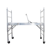 Mobile Aluminium Alloy Scaffold with Hatch - Work Portable High Platform Adjust