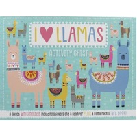 I Love Llamas Activity Chest