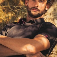 TIMMIE - Contrast Trim Pique Polo Shirt