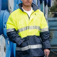 VERGE - Hi-Vis Long Line Safety Jacket - 3M Tapes