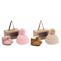 AUSTRALIAN SHEPHERD® UGG Baby Bootie Pom Pom Beanie Gift Pack