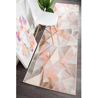 Rug Culture Blush Contemporary Runner Rug