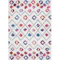 Rug Culture Multi-Colour Vivid Berber Shag Rug