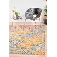 Rug Culture Multi Silky Finish Feather Rug