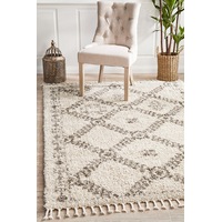 Rug Culture Natural Bohemian Modern Shag Rug