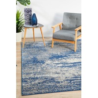 Rug Culture Navy Abstract Cloud Rug
