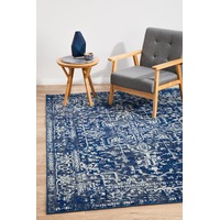 Rug Culture Navy Vintage Glam Rug