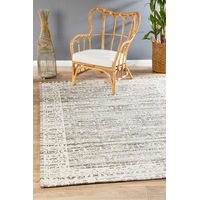 Rug Culture Silver Grey Transitional Jacquard Woven Rug