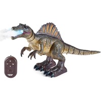 Spinosaurus Toy Infrared Remote Control - Electronic Spray, Lighting, and Realistic Motion - Perfect for Kids Aged 3-12, Durable Plastic