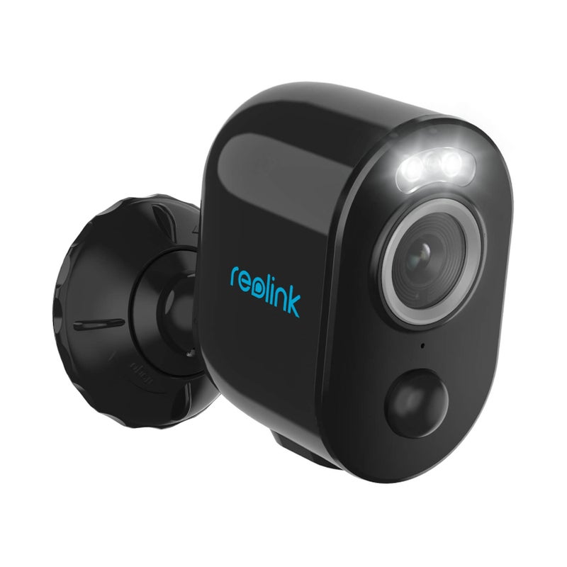 Reolink Security Camera Wireless Outdoor Battery Operated Argus 3 Pro (Black)