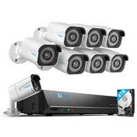 Reolink 16CH 4K PoE Security Camera System Outdoor CCTV RLK16-810B8-A