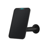 Reolink Solar Panel Power Supply Designed for Wireless Home Security Outdoor Cameras (Black)