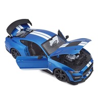 Maisto Mustang 2020 Ford Shelby GT500 1:18 Simulation Model Car White Blue Green