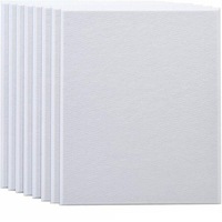 8Pcs Acoustic Panels Polyester Board Sound Absorb Insulation 60cm*60cm*9mm