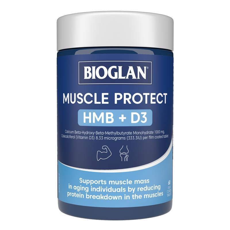 Bioglan Muscle Protect HMB + D3 Powder 150g Australia