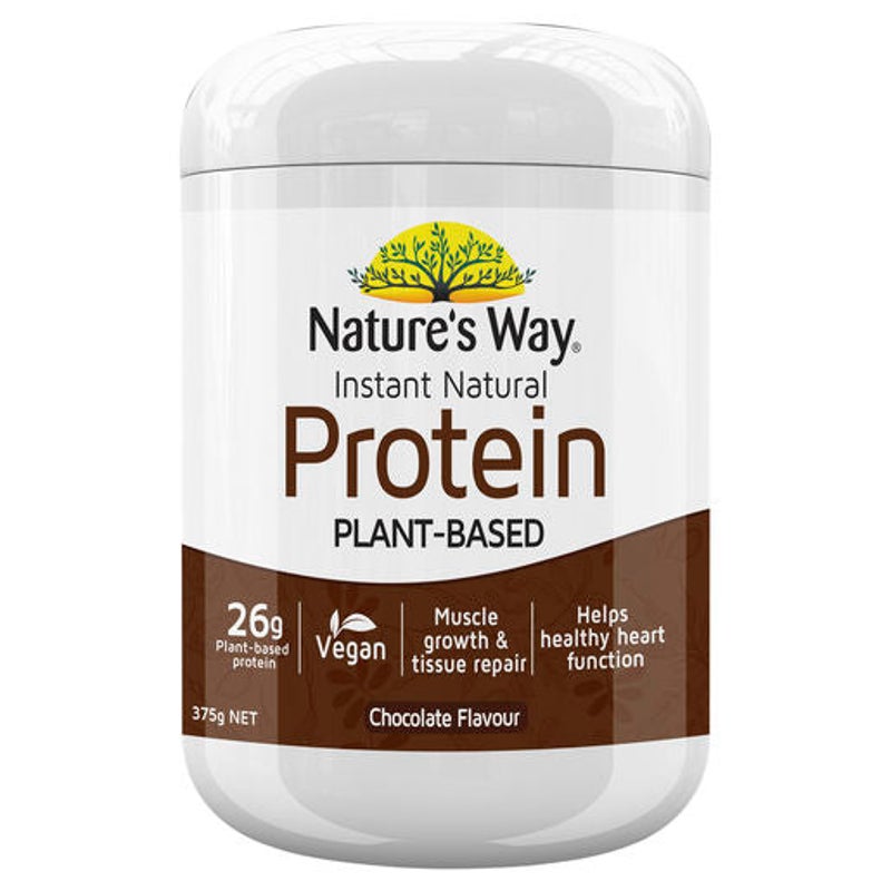 Natures Way Instant Protein Powder Chocolate 375G Australia