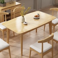 Lee Solid Timber Extendable Dining Table/Extendable/Scandinavian/Retro