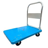 Taurus Legend Folding Platform Cart Push Trolley 300kg Load Capacity