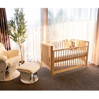 Aliya Rattan Cot - Natural